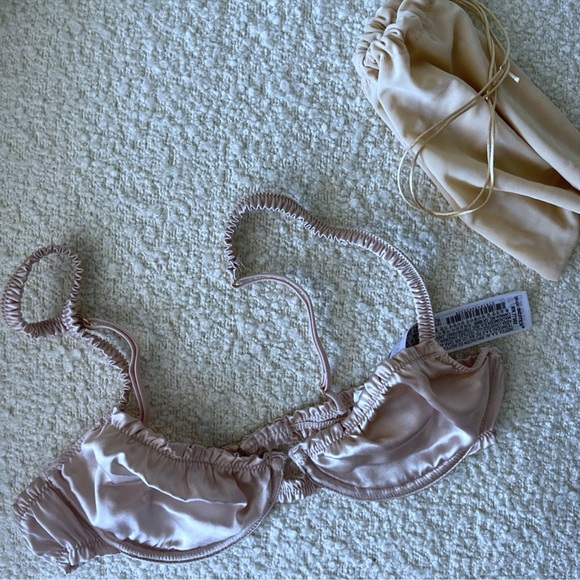 Zara Other - ZARA SILK BRA NWOT